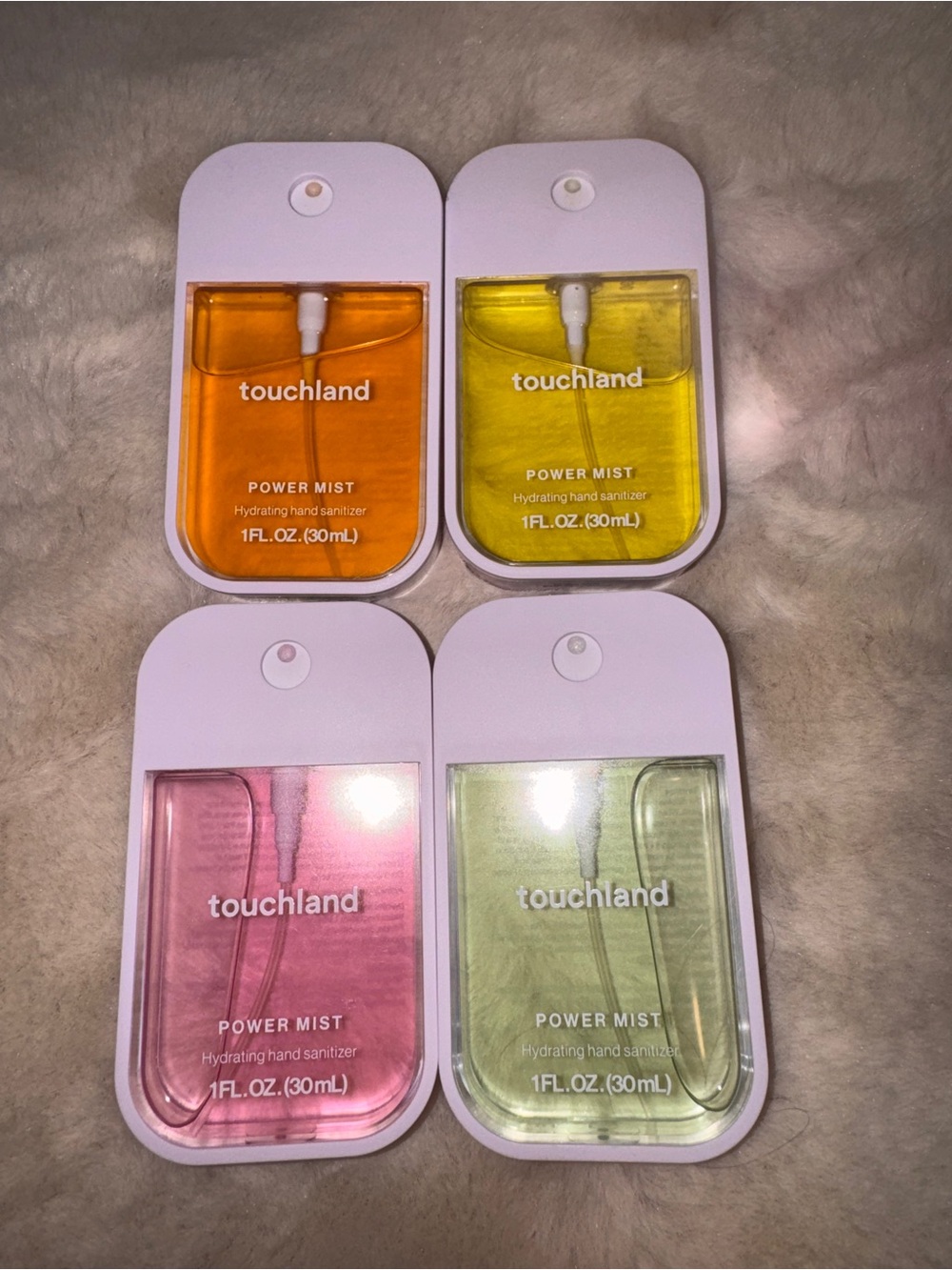 Touchland hydrating hands senitizer set of 4 - Picture 3 of 4